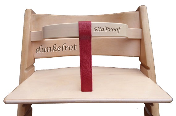 KidProof Öko Echt Lederriemen kompatibel zu Stokke Tripp Trapp für