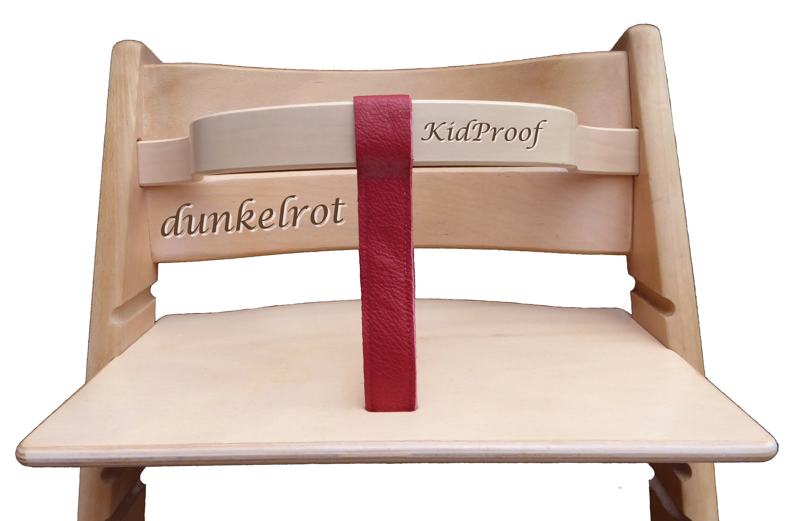 Kidproof Eco Genuine Leather Strap for High Chair Compatible With Stokke Tripp Trapp Roba Treppy Safety and Many More Crotch Strap for Wooden Bar Front Bar Etsy