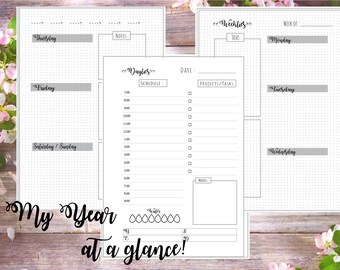 cute daily planner etsy