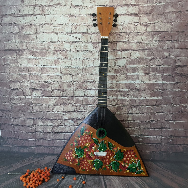 Balalaika Musical instrument of the USSR Russian vintage Etsy