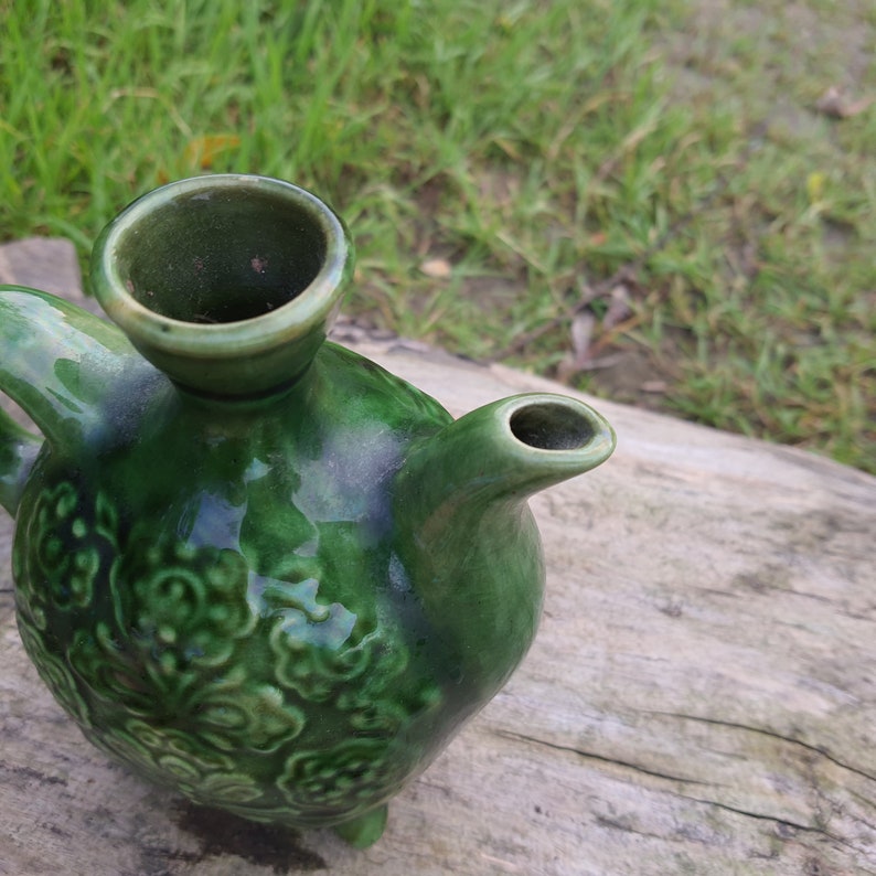 Old Clay Vessel Ukrainian Pottery Ceramic Vase Rustic Etsy