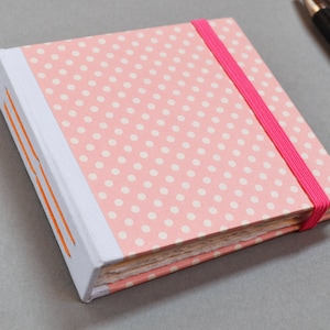 Art journal con carta per artisti Khadi fatta a mano (320g|carta fatta a mano al 100%|senza acidi)