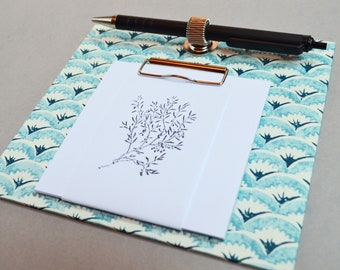 Note holder, note clipboard (magnetic) 6 x 5,5 inches +30 little Notes