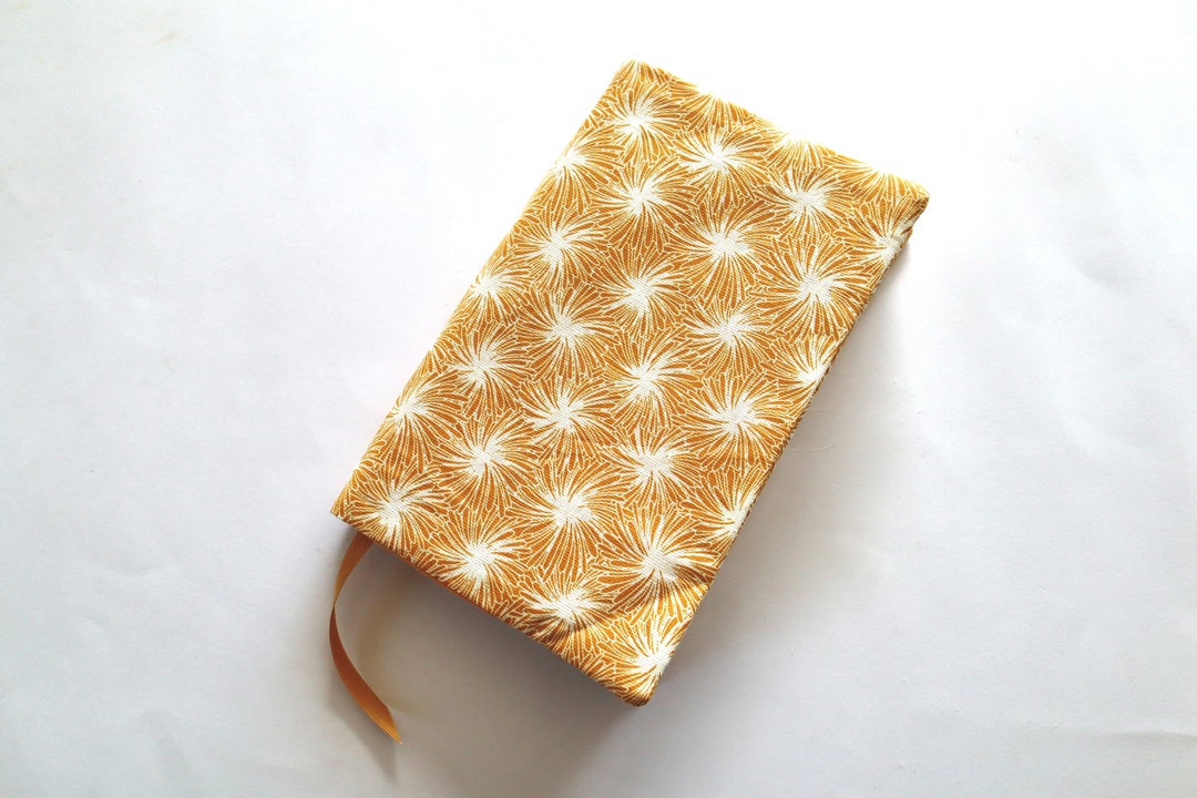 Pocket Book Cover With Integrated Bookmark Pocket/book Cover Etsy