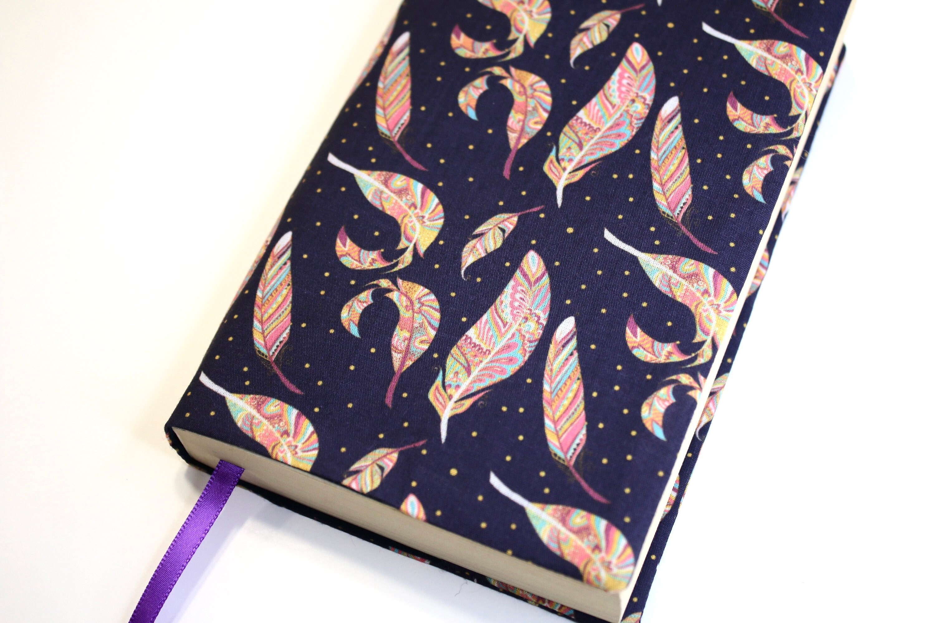 Pocket book cover with bookmark Etsy