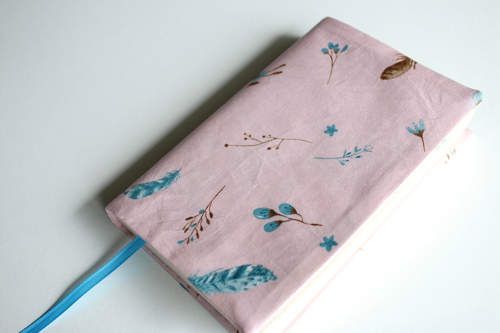 Pocket book cover with bookmark Etsy