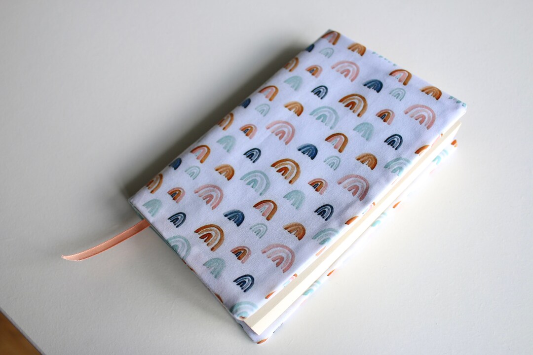 Pocket Book Cover With Integrated Bookmark Pocket/book Cover Etsy