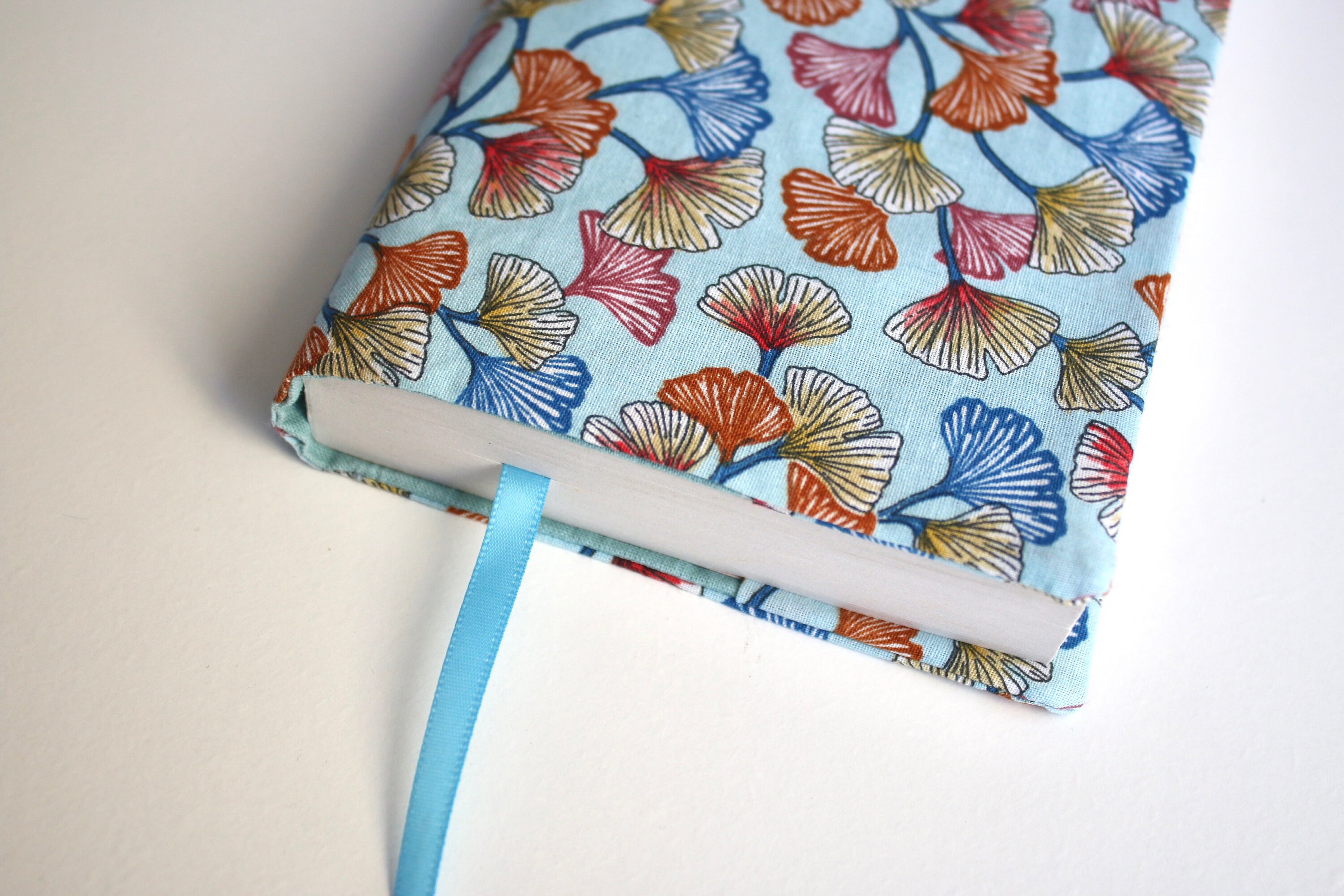 Pocket book cover with bookmark Etsy