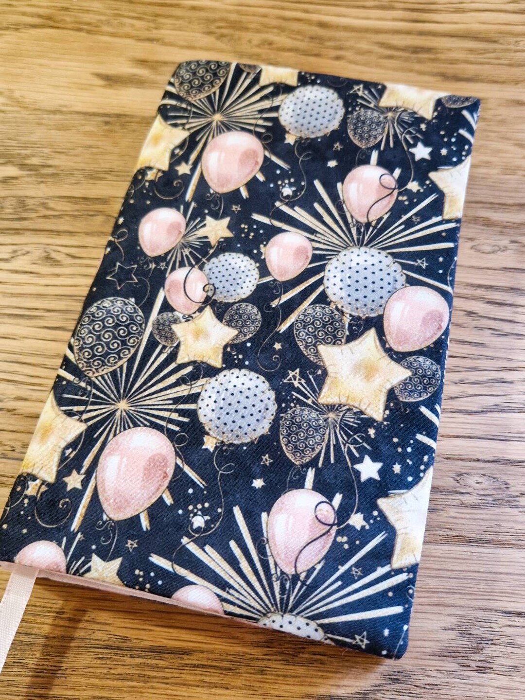 Pocket Book Cover With Integrated Bookmark Pocket/book Cover Etsy