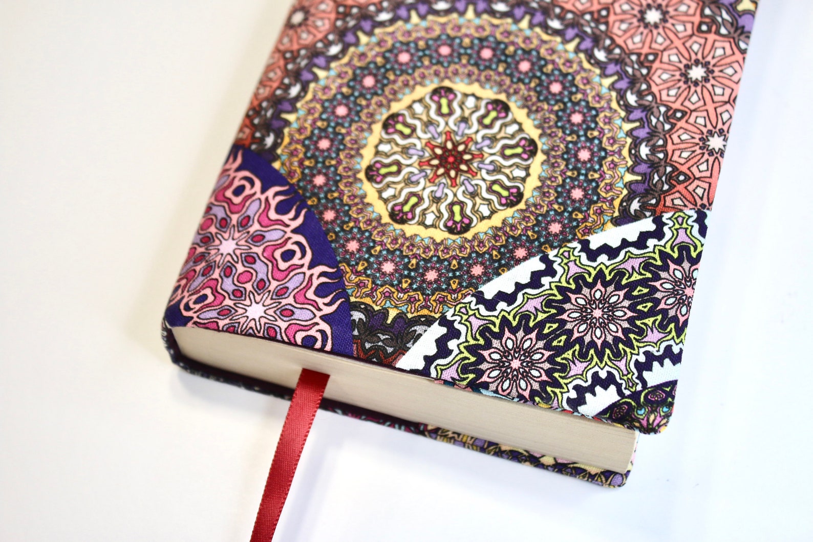 Pocket book cover with bookmark Etsy