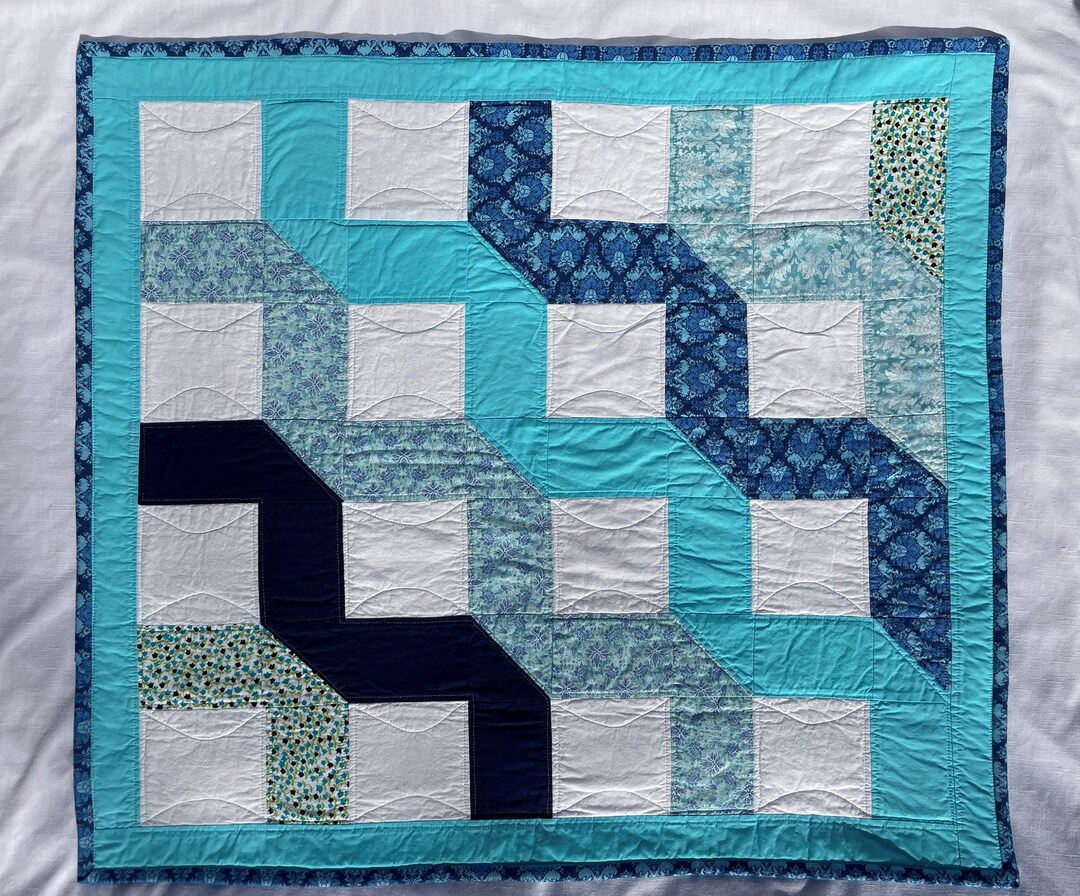 Handmade baby quilt for sale Crib quilt Toddler quilt Etsy.de