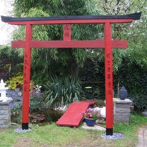 Japanese Torii,Japanese Garden,Buddha,Feng Shui image 1