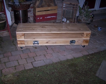 LowboardXL made of pallets & timber with 1 drawer