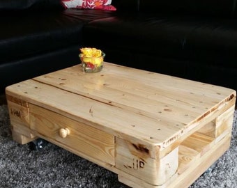 Coffee table 5 with drawer,individual height