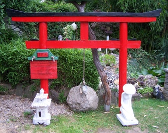 Historical Weather Station,Japanese Torii