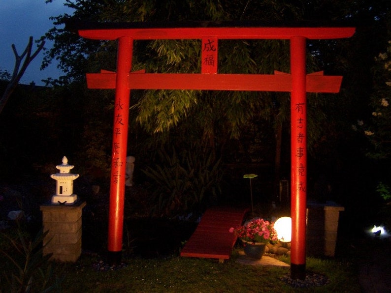 Japanese Torii,Japanese Garden,Buddha,Feng Shui image 4