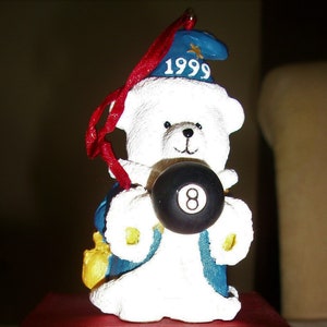 Dayton Santa Bear Merlin the Wizard with Magic 8 Ball 1999 Fifteen Year