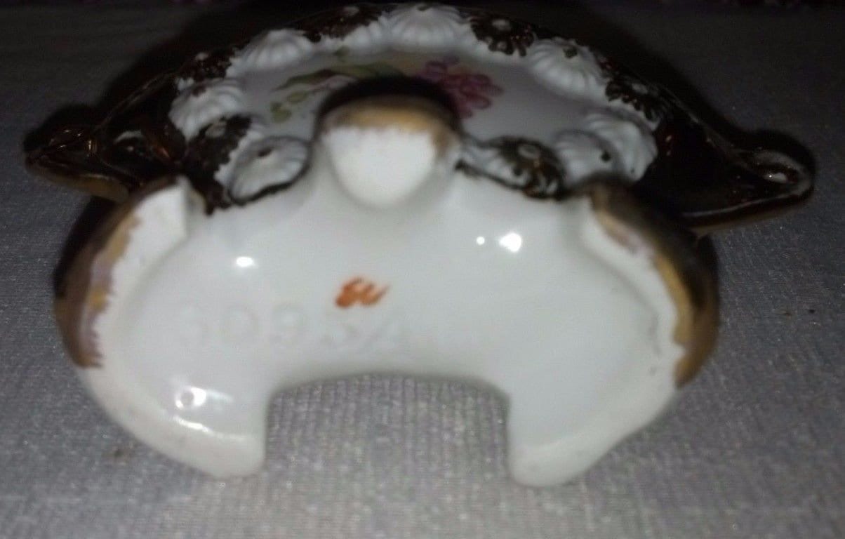 Vintage Mini Bud Vase Hand Painted Floral Design - Etsy