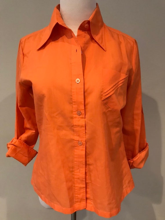 Super cute Vintage 60s Camp shirt/ blouse - image 1