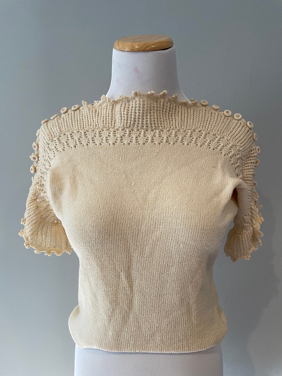 Gorgeous Vintage Crochet sweater