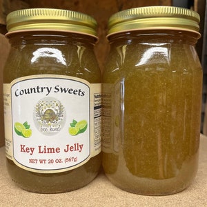 Country Sweets Key Lime Jelly 20 oz Jar