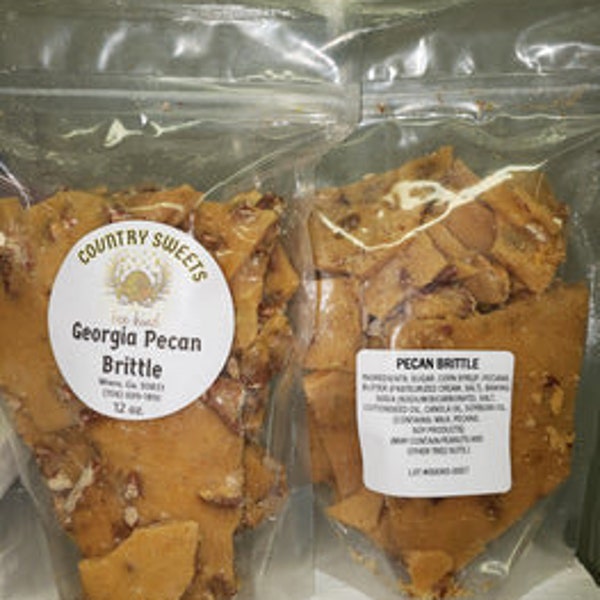 Country Sweets 12oz Georgia Pecan Brittle