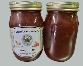 Country Sweets Bacon jam 20 oz Jar