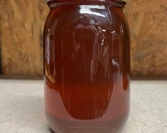 Raw Georgia Wildflower Honey 22 oz Pint - 32 oz Quart