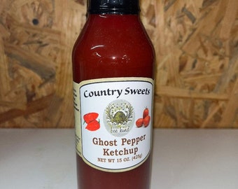 Country Sweets Ghost Pepper Ketchup 15 fl.oz