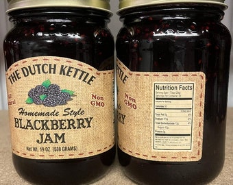 Dutch Kettle All-Natural Homestyle Blackberry Seeded 19 Oz