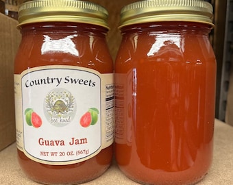 Mermelada de guayaba Country Sweets, frasco de 20 oz