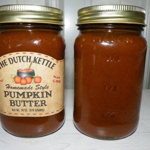 Dutch Kettle All-Natural Homestyle Pumpkin Butter 19 Oz