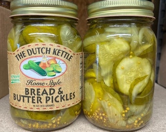 Dutch Kettle Homestyle Bread and Butter Pickles
