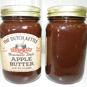 Dutch Kettle All-Natural Homestyle Apple Butter 19 Oz