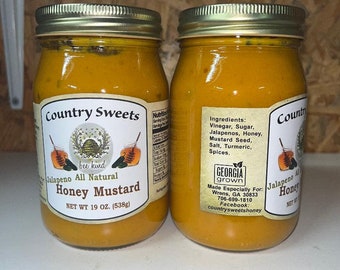 Country Sweets Jalapeno Honey Mustard