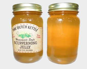 Dutch Kettle All Natural Homemade Scuppernong Jelly 19 oz Jar