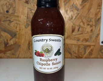 Country Sweets Raspberry Chipotle 16 fl.oz