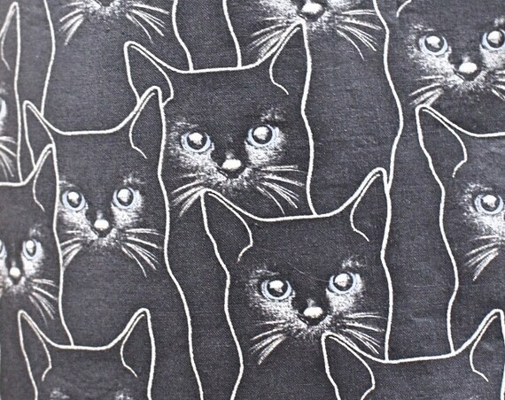 Silver Cat Project bag