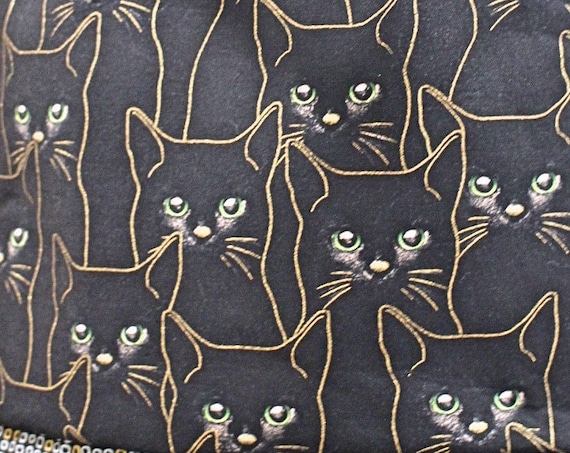 Gold Cat Project Bag