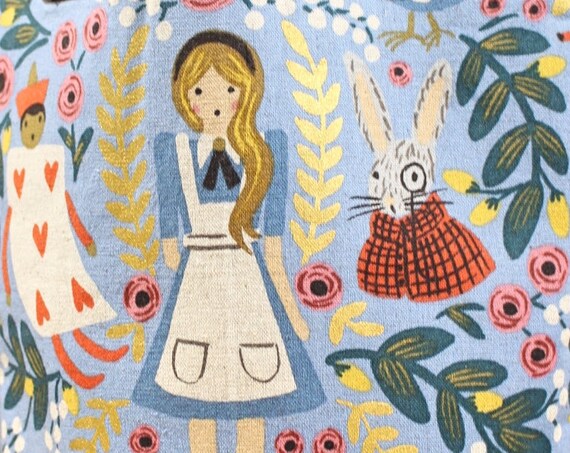 Alice in Wonderland Project Bag