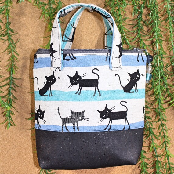 Blue Kitty Bag