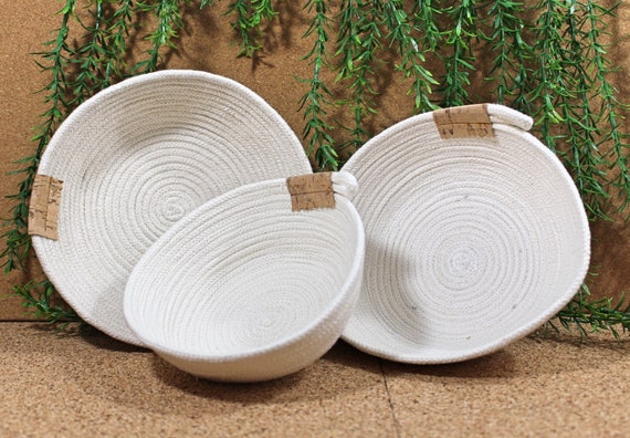 Rope Bowl | Cork Finishing | Trio