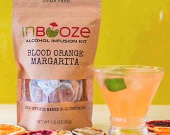 Blood Orange Margarita Alcohol Infusion Cocktail Kit - Infuse your tequila!