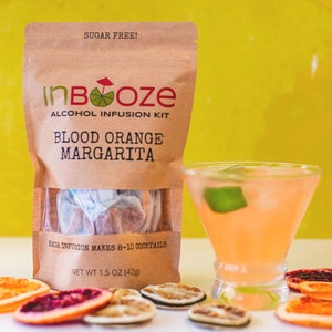 Blood Orange Margarita Alcohol Infusion Cocktail Kit - Infuse your tequila!