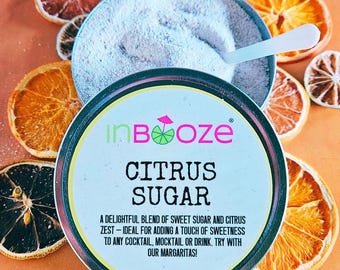 Citrus Sugar for Cocktails, Beverages Mocktails and more!