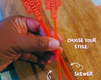 Big Brother Reality TV Inspired Stir Sticks