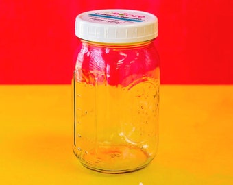 Quart Mason Jar for Infusing: Wide Mouth with Reusable Lid