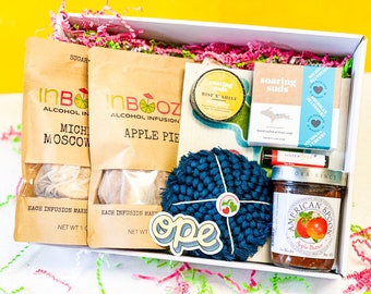 InBooze Michigan Love Gift Basket - Shop Small with local Michigan makers!