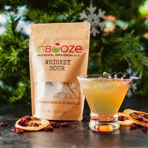 Whiskey Sour Cocktail Infusion Kit - Makes 8-10 Cocktails
