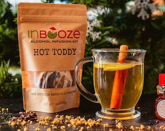 Hot Toddy Alcohol Infusion Cocktail Kit - For Whiskey, Bourbon, Rum or Vodka!